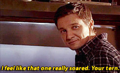 waywardspysassins:  clint and sam compliment each other on their hotness and then