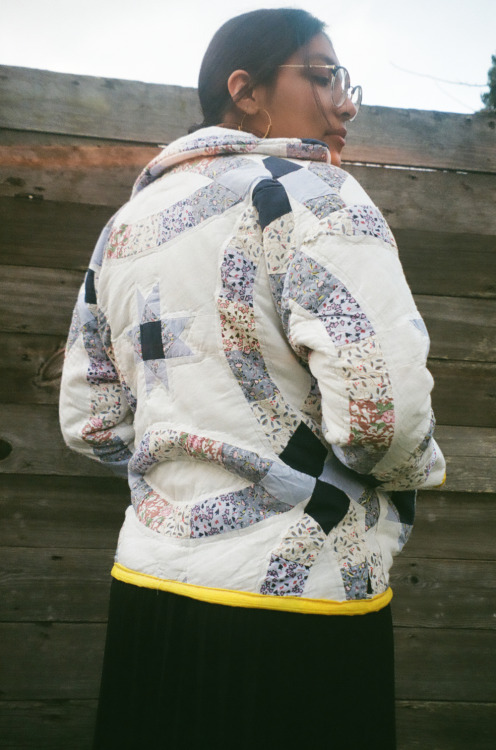 patchwork jacket by miki2021