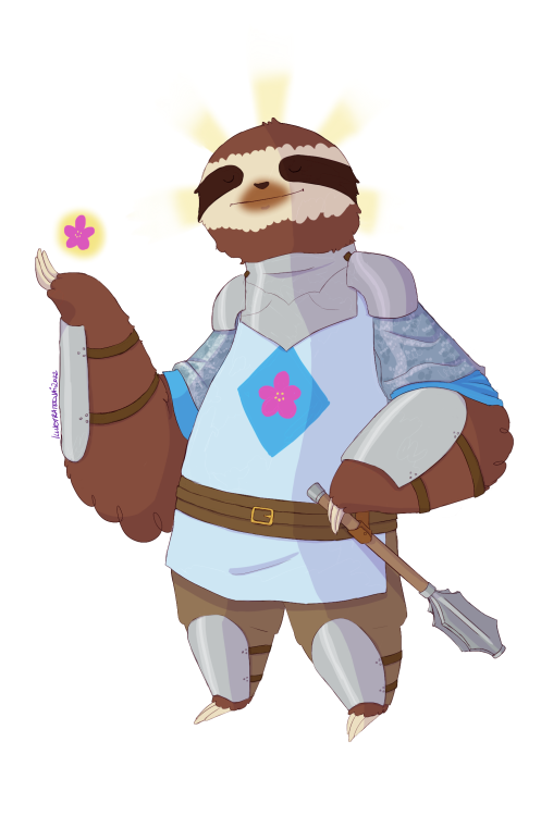 Cleric Sloth - Spells and SlothsAs with the Paladin, of course the Cleric Sloth is a follower of Slo