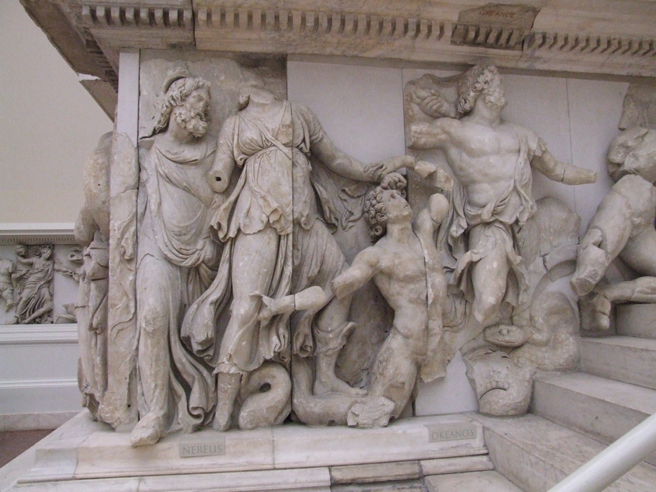 Athena Parthenos statue Pergamon - My Favourite Planet