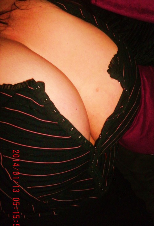 hugetitassluvr4:  Ha! I would double-dog-dare-you to go to Walmart with that much cleavage showing! 