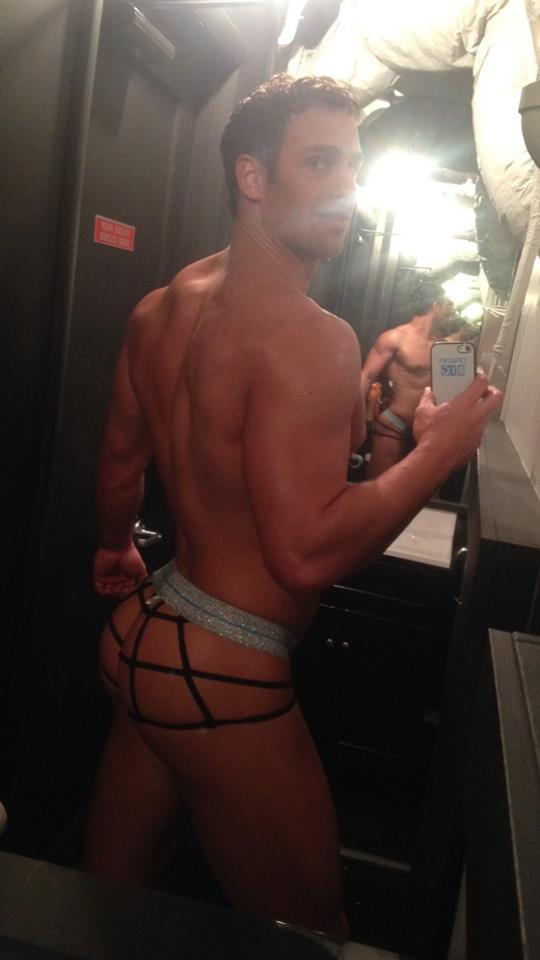 andrewchristian:underwearnewsbriefs:@BryanHawnItunes in @andrewchristian  Sexy BLOW