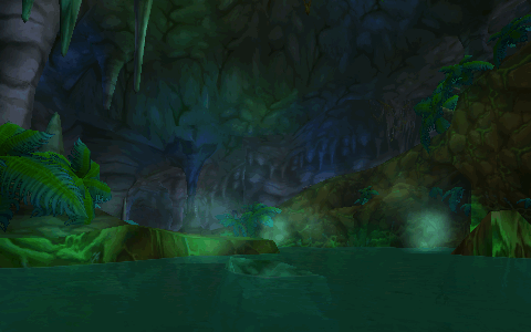 travellerofazeroth:  Cavern of Mists in the Wailing Caverns, Northern Barrens. Kalimdor