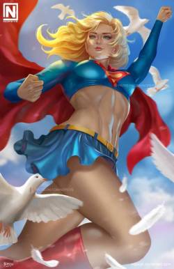youngjusticer:  Love her muscle tone.Supergirl,