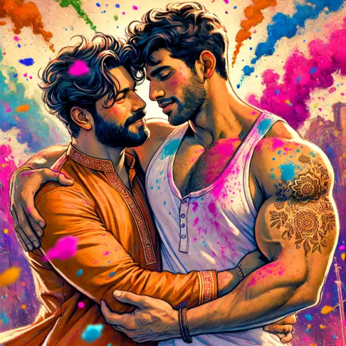 Mark And Jason Had Always Been Up For New Experiences, So When They Saw A Flyer Advertising A Local Holi