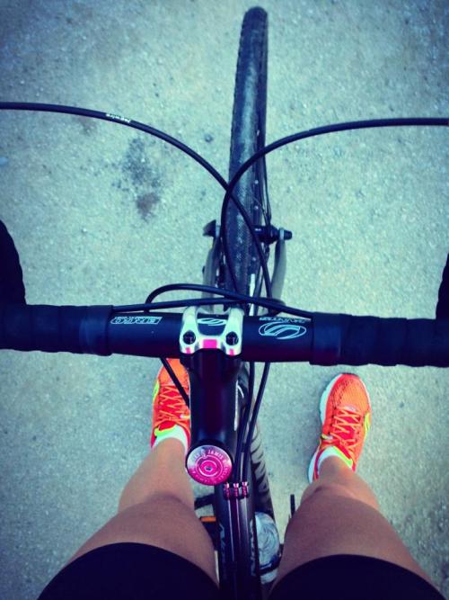 nikkisheis: Reunited and it feels so good! First time back on my bike in a while. I’ve been working