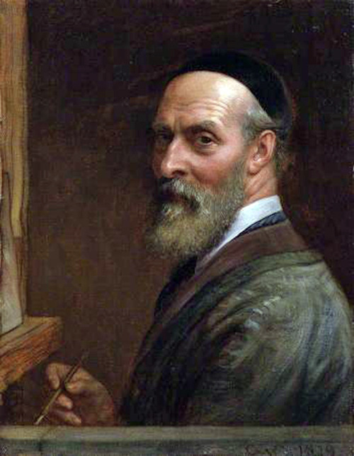portraituresque:    Charles West Cope (British,  1811- 1890) - self portrait