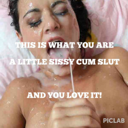 sissy-ass-cocks-cum:  Cuanta leche, serás