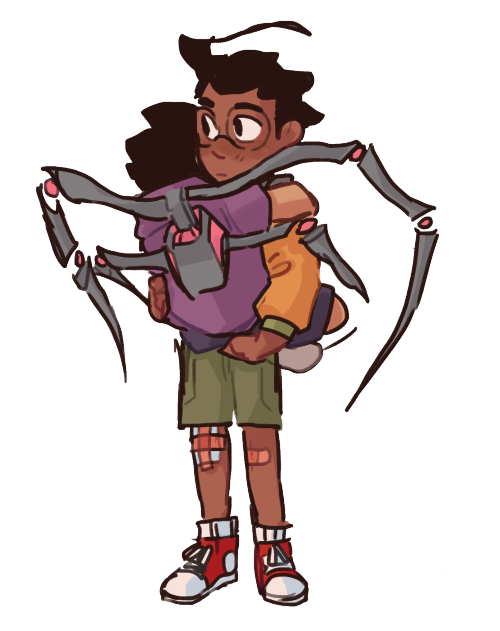 the-trashiest-panda:koala hug + human zim design