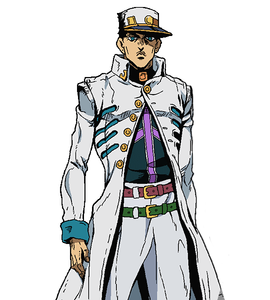 JJBA City Hall」 — Jotaro Kujo - anime design evolution