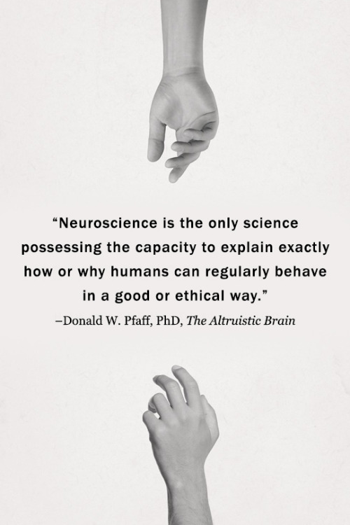 oupacademic:According to Dr. Donald Pfaff, author of The Altruistic Brain: How We Are Naturally Good