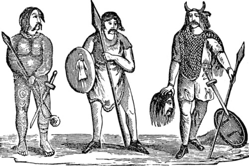 Celtic Inhabitants of Britain, Peter Parley&rsquo;s Common School History, 1857