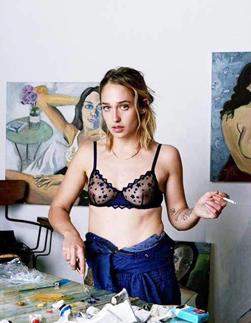 thelightofmywords:    That’s what I paint, I paint people. They’re portraits,