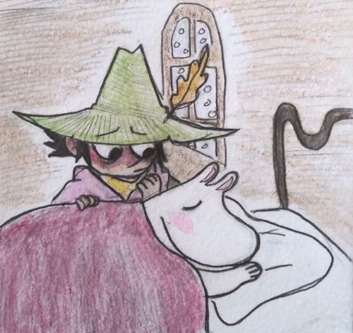 Considering how many times Snufkin has skipped out on winter I doubt he would take to it very well&a