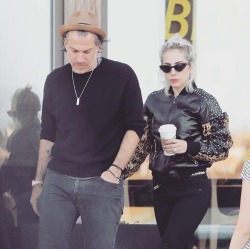 ladygagaexplore:  Gaga &amp; Christian in Malibu (25/03/18)