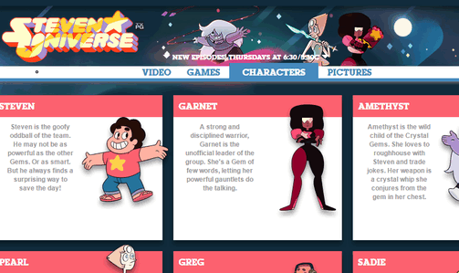 artemispanthar:  there are 3 websites I use to check SU’s schedule CartoonNetwork.com’s drop-down schedule is the most accurate, since its ‘straight from the horse’s mouth’ so to speak. CN’s scheduling is very fickle and so CN’s site schedule