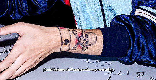 it's subjective — could you please explain if louis's skull tattoo