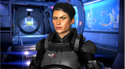 Well With Cassandra also owend By (BioWare ) i thought i do an render of Her as an “New Commander ” ? Teeeeeheee ! by Joining The “N7 Programe !? Teeehee !  Cassandra and Female Shepard are owend By (BioWare Corp/EA!) (BioWare !)