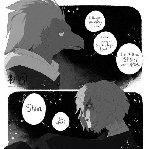 After Reading Your Recent Comic I Can’t Help But Imagine Shigaraki Chewing Spinner Out But The Poor