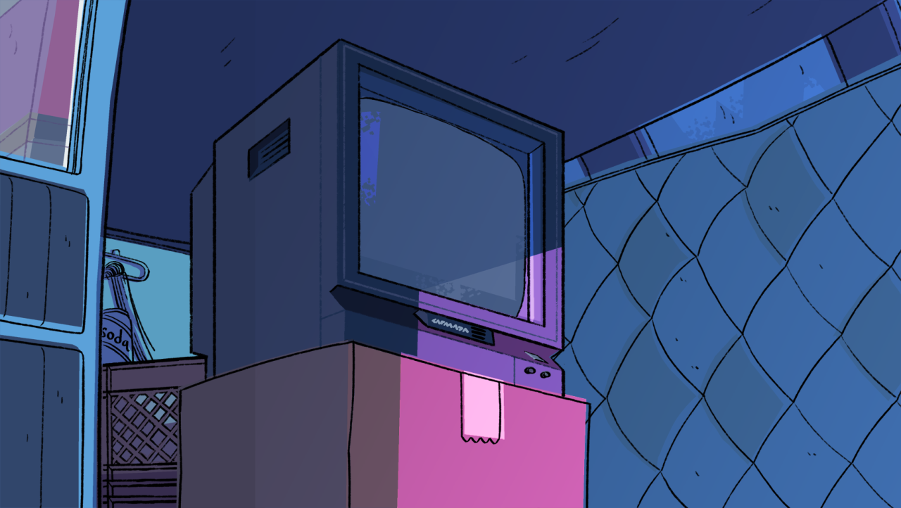 A selection of Backgrounds from the Steven Universe episode: The MessageArt Direction: