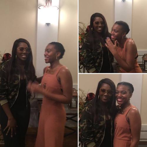 When you can’t even lol @tiwasavage is so beautiful in person, I couldn’t even get a dec