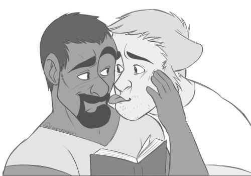 Inspired by @ reaper70sex and @ chibimonoakuno hc and fic bits on Twitter!!  (KEEP IN MIND THEY’RE B