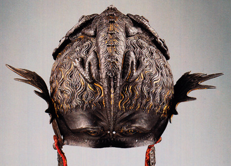 Burgonet helmet made by Filippo Negroli, 1523-25