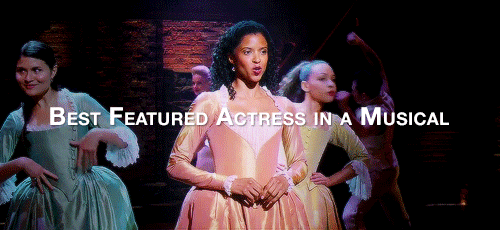 isaacoscar:  2016 Tony Award Acting Nominations for Hamilton Hamilton makes Tony