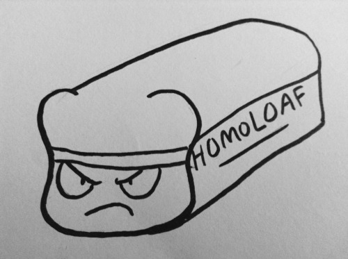 elasticitymudflap:  gemfeel submitted: For elasticitymudflap robooboe cherubgirl and jen-iii THE HOMOLOAF you guys are literally my fave people ever okay and I just wanted you to know that I think you are amazing and talented and hilarious bless you all.