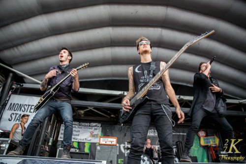 Crown The Empire - playing the Vans Warped Tour at Darien Lake (Buffalo, NY) on 7.8.14 Copyright 27K