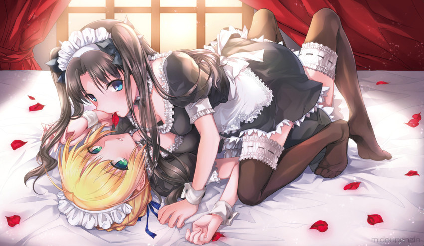 hentaibeats:  Maid Set! At your service!    Sources![ 1 – akizora_momidi on twitter