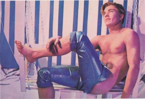 diabeticlesbian:Selected works from gay photographer James Bidgood as featured in his Taschen Postca