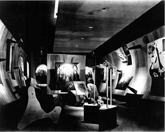 kdp:Frederick Kiesler. ‘Surrealist Gallery’. Art of this Century, New York City.