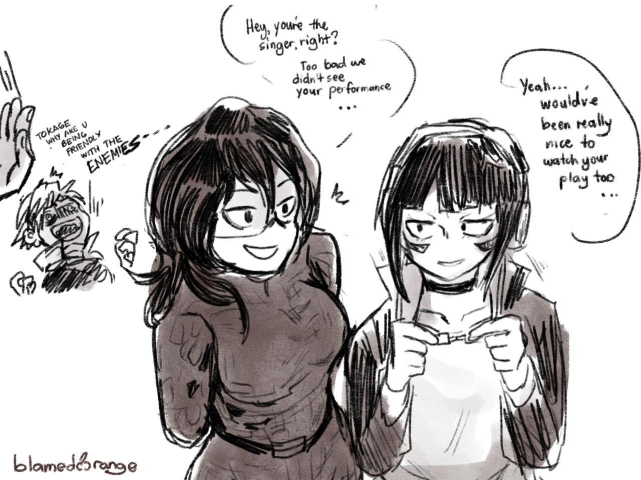 ready, aim !!! — Setsuna & Kyouka