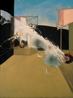 there-was-a-monster-in-my-bed:  Jet of Water - Francis Bacon (1988) 