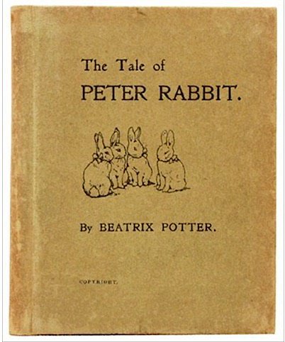 pagewoman:Peter Rabbit by Beatrix PotterFirst privately printed edition (2nd printing) pbfaorg