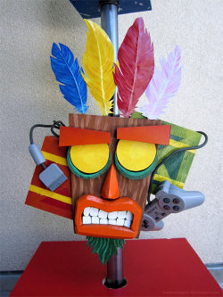 theomeganerd:  Crash Bandicoot - Aku Aku by Matt McManis