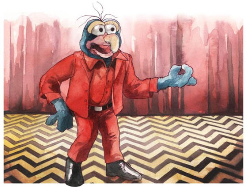 7rano:  Justin DeVine - Muppety jako bohaterowie serialu Twin Peaks