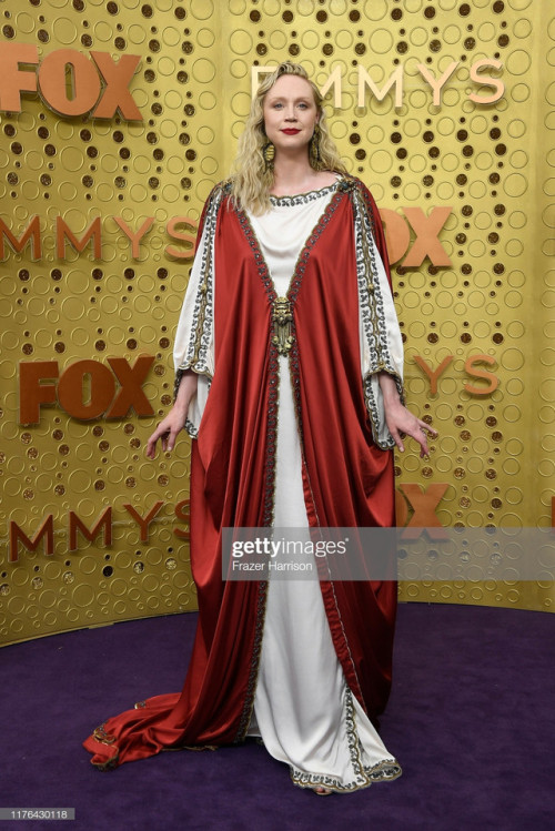 jaimebrienneonline: Gwendoline Christie at the 2019 Emmy Awards, 9/22/19