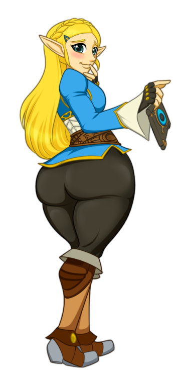 speedyssketchbook: grimphantom2:  riddleaugust: Thighforce  Dats a huge force  Why you people tempting me to thick Zelda? >: o  cause Zelda is thick~ ;9