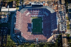 Some views of The Sooners Stadium