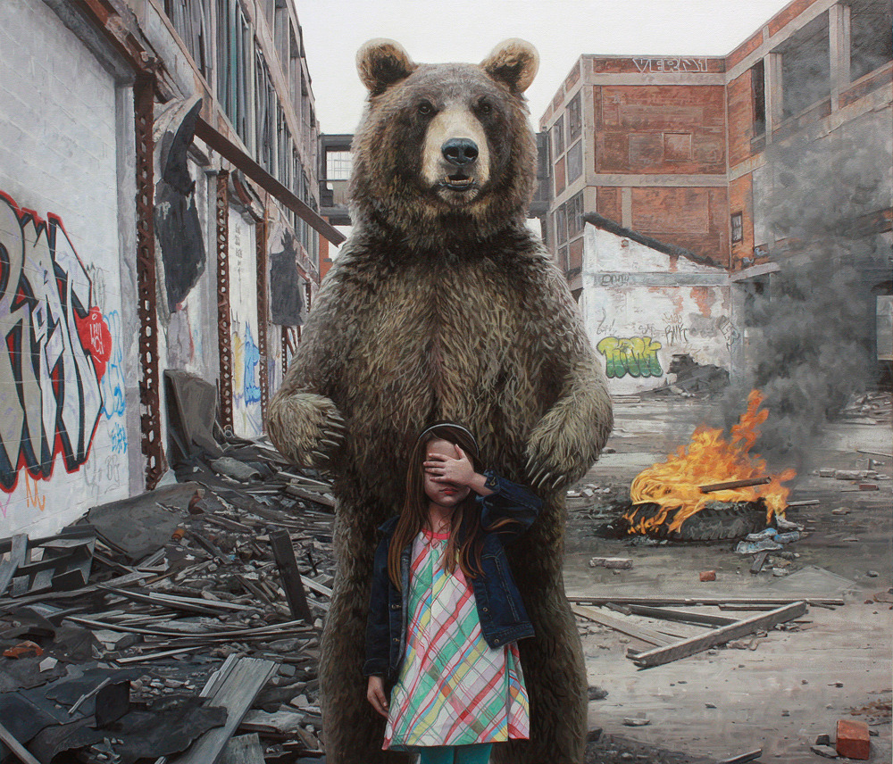 culturenlifestyle:  Breathtaking Hyperrealist Paintings of Children &amp; Their