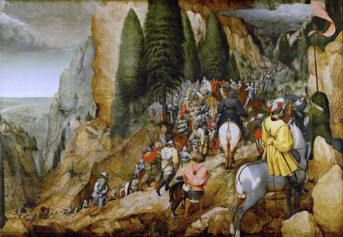 The Conversion of Saul, by Pieter Bruegel de Oude, Kunsthistorisches Museum, Vienna.