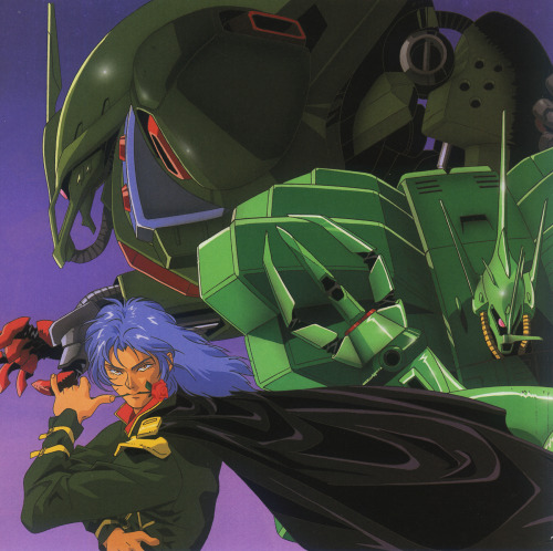 80sanime:  Mobile Suit Gundam ZZ 90s LD Covers by Hiroyuki Kitazume (Part I)