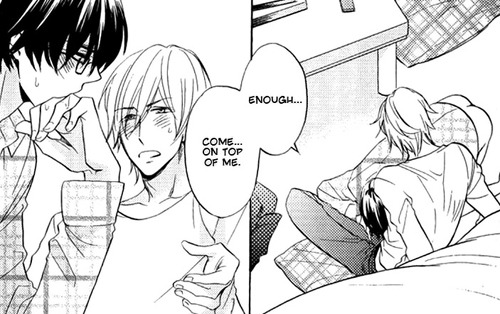 Edi's reading yaoi