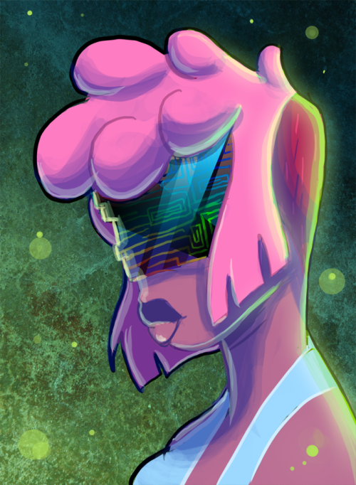 housebuiltbyghosts:  Did some fanart of @khozen ‘s gorgeous bismuth design (http://khozen.tumblr.com/post/141105233822/some-time-ago-i-wanted-to-design-the-gem-inside) 