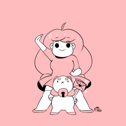 ranchinggal:  Bee and PuppyCat Pastel Themes I have reached 2000 followers, so here is some bee and puppycat. 