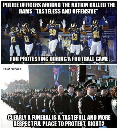 unite4humanity:Police and their double-standards. Pin this on Pinterest.