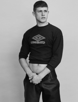 justdropithere:  Danny Blake by Bruno Staub - i-D Pre-Fall 2014