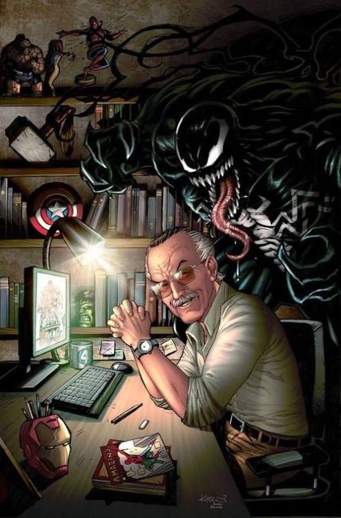 communist-alien: venomouscorrupter:Rest In Peace, Stan The Man. ‘Nuff said. RIP THE MYTH AND THE LEG